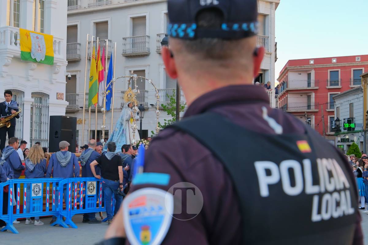 La Virgen de las Viñas emociona a Tomelloso en un regreso multitudinario tras la Romería
