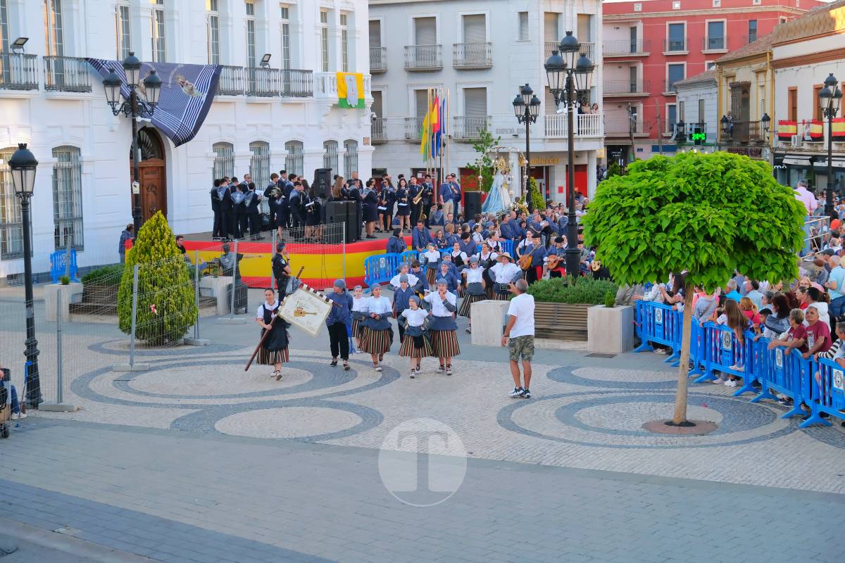 La Virgen de las Viñas emociona a Tomelloso en un regreso multitudinario tras la Romería