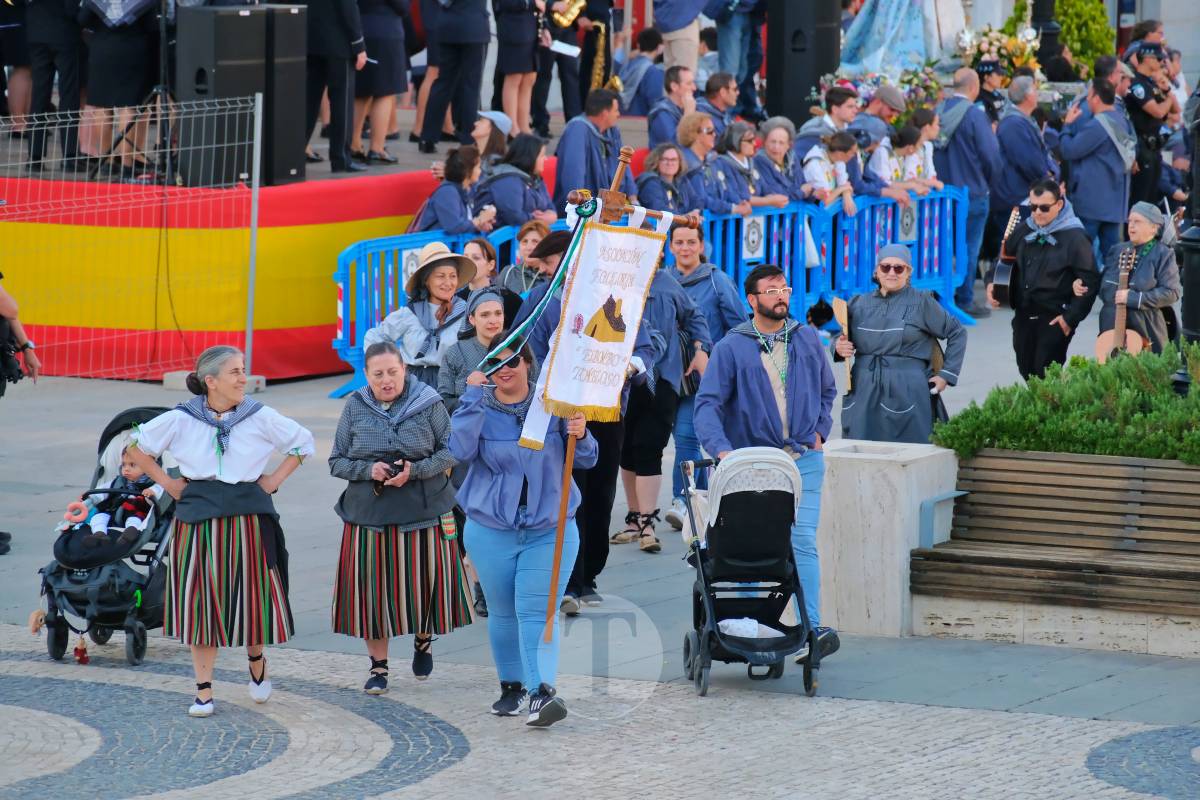 La Virgen de las Viñas emociona a Tomelloso en un regreso multitudinario tras la Romería