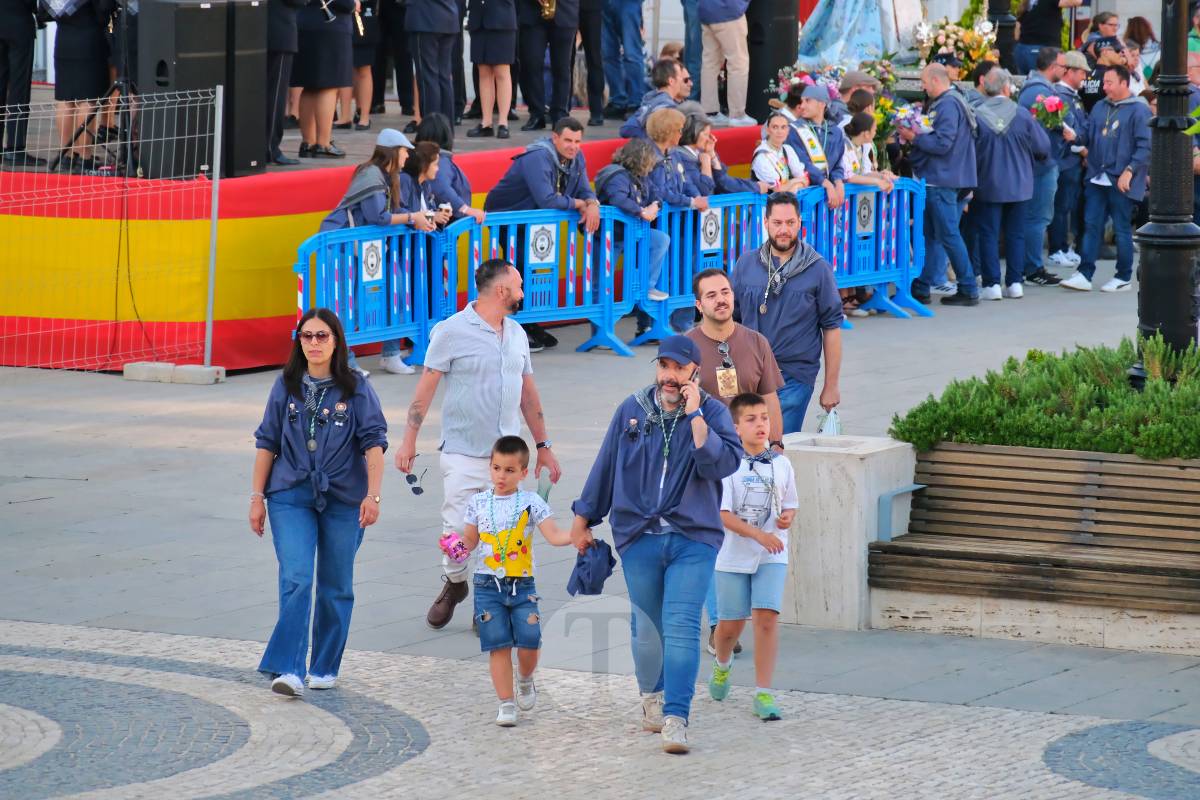 La Virgen de las Viñas emociona a Tomelloso en un regreso multitudinario tras la Romería