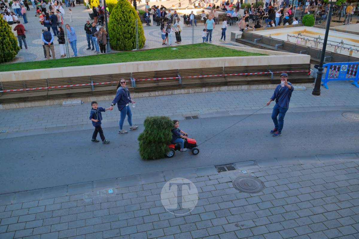 La Virgen de las Viñas emociona a Tomelloso en un regreso multitudinario tras la Romería