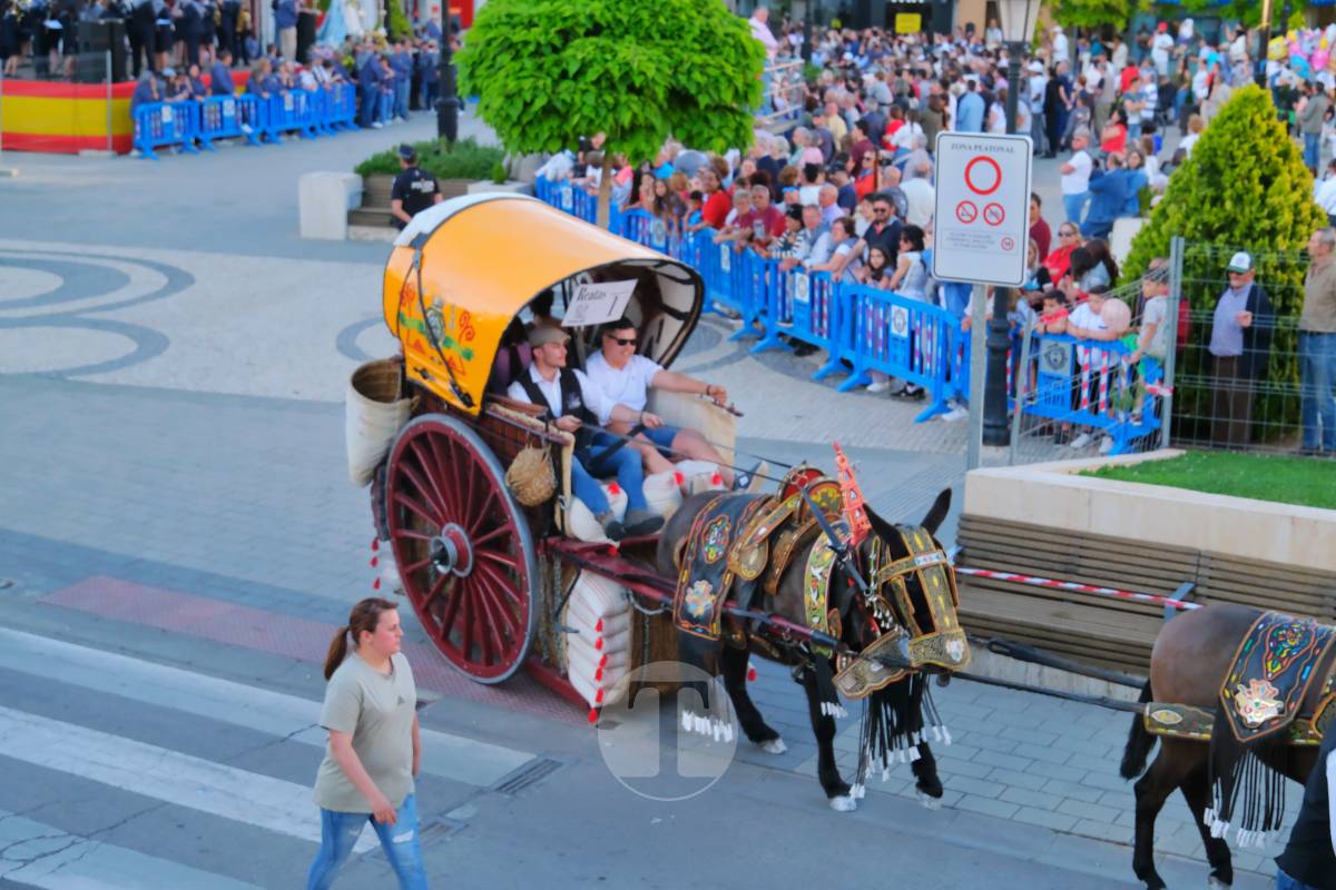 La Virgen de las Viñas emociona a Tomelloso en un regreso multitudinario tras la Romería