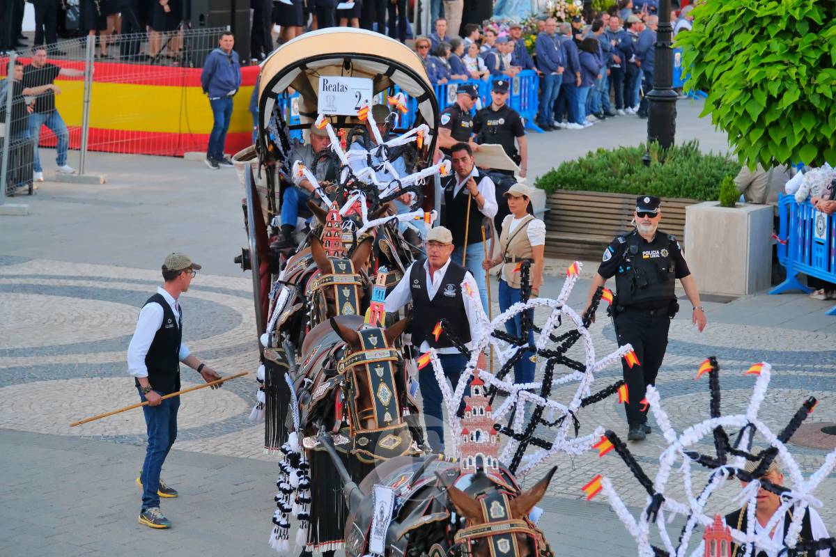 La Virgen de las Viñas emociona a Tomelloso en un regreso multitudinario tras la Romería