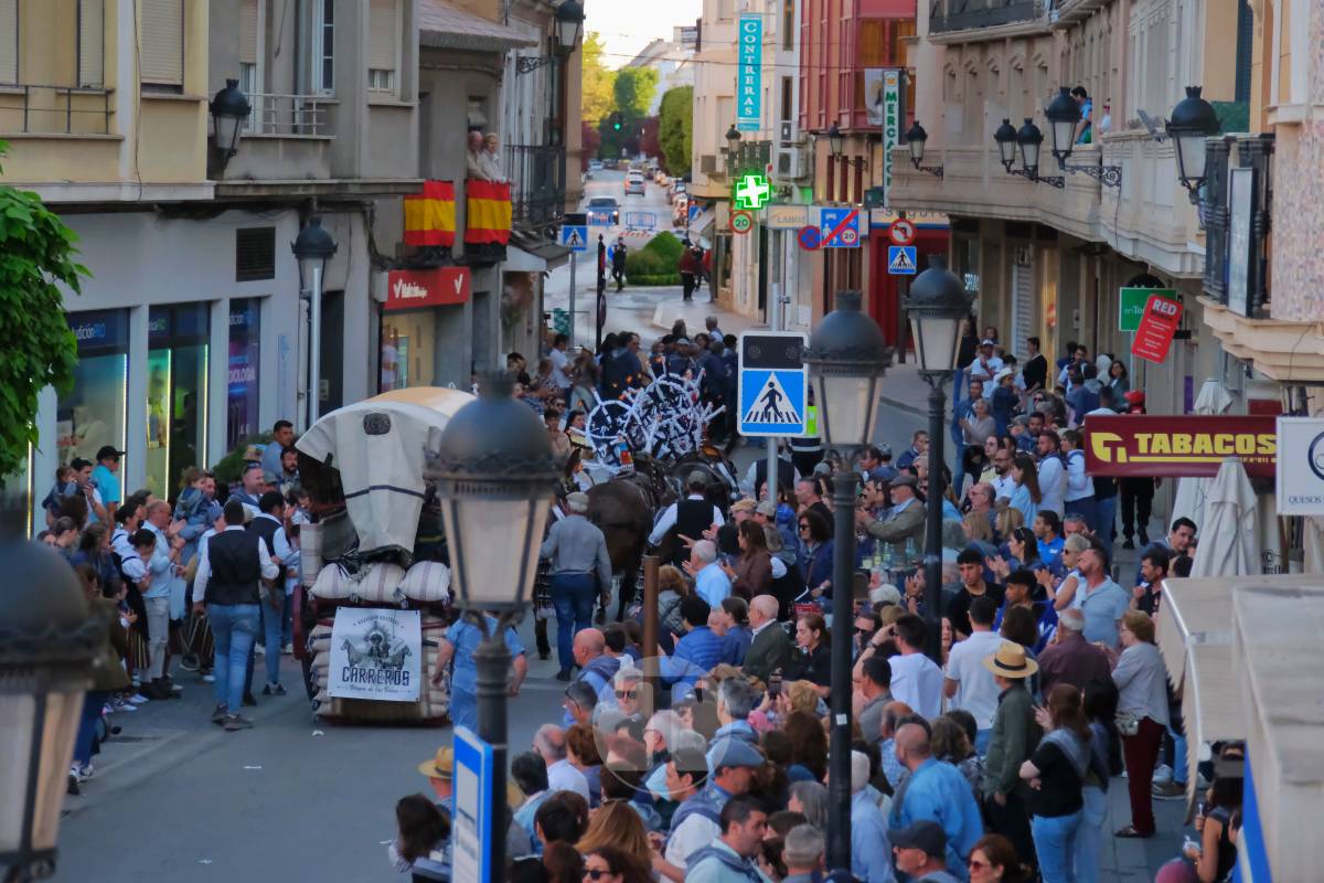 La Virgen de las Viñas emociona a Tomelloso en un regreso multitudinario tras la Romería