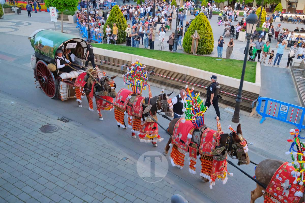 La Virgen de las Viñas emociona a Tomelloso en un regreso multitudinario tras la Romería