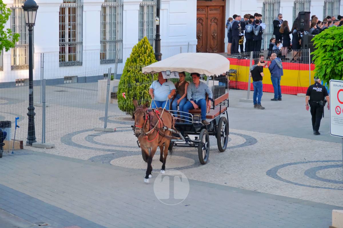 La Virgen de las Viñas emociona a Tomelloso en un regreso multitudinario tras la Romería