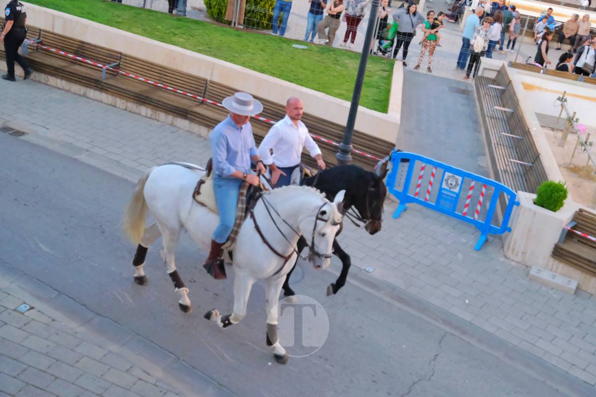 La Virgen de las Viñas emociona a Tomelloso en un regreso multitudinario tras la Romería