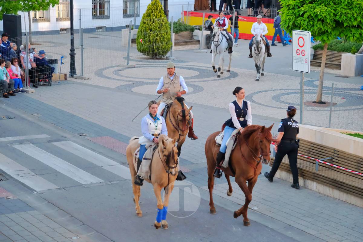 La Virgen de las Viñas emociona a Tomelloso en un regreso multitudinario tras la Romería