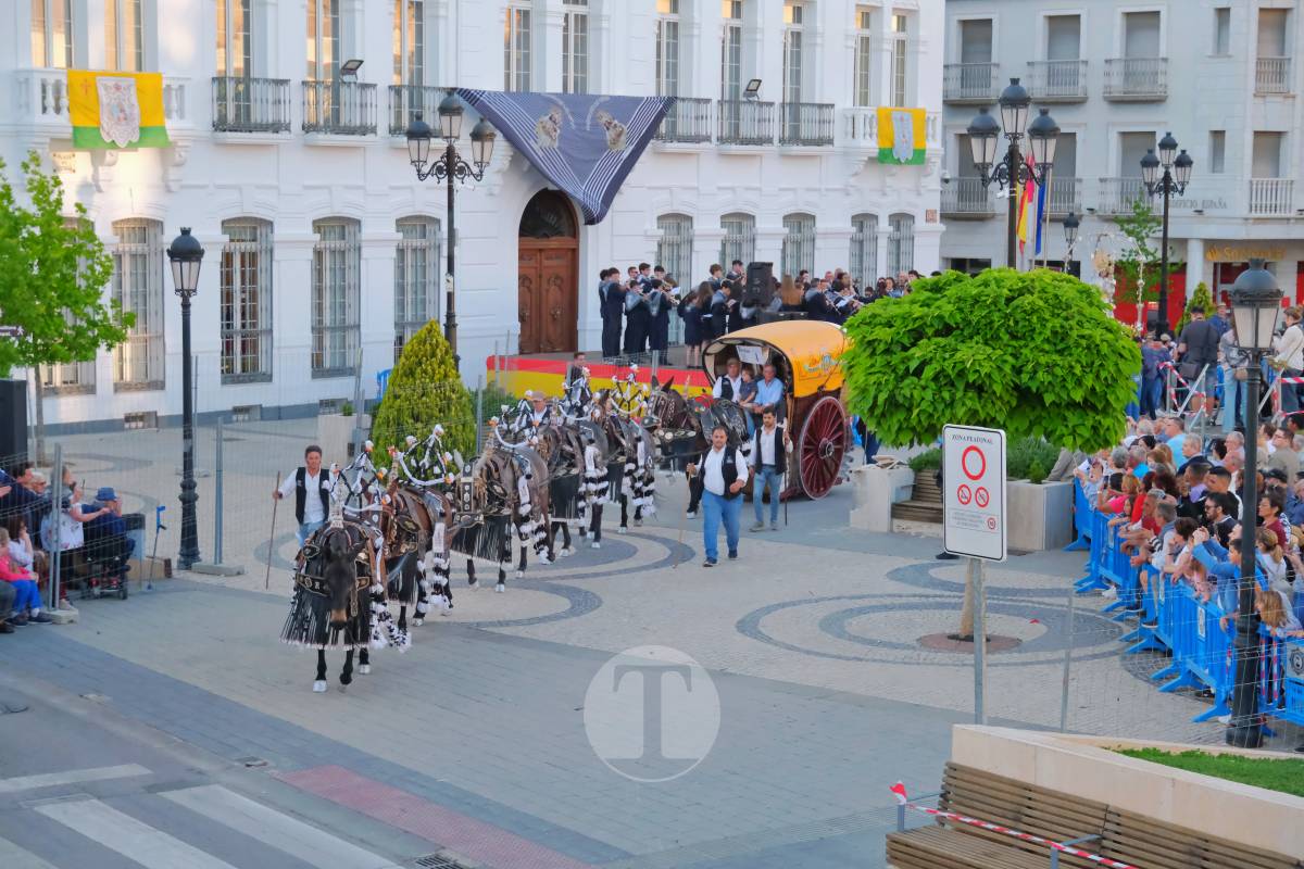 La Virgen de las Viñas emociona a Tomelloso en un regreso multitudinario tras la Romería