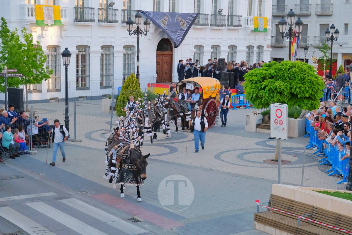 La Virgen de las Viñas emociona a Tomelloso en un regreso multitudinario tras la Romería