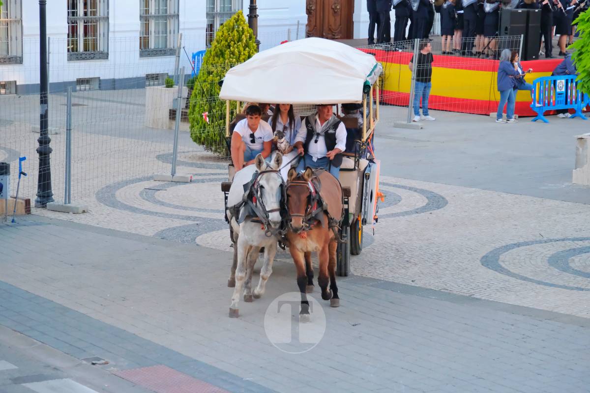 La Virgen de las Viñas emociona a Tomelloso en un regreso multitudinario tras la Romería