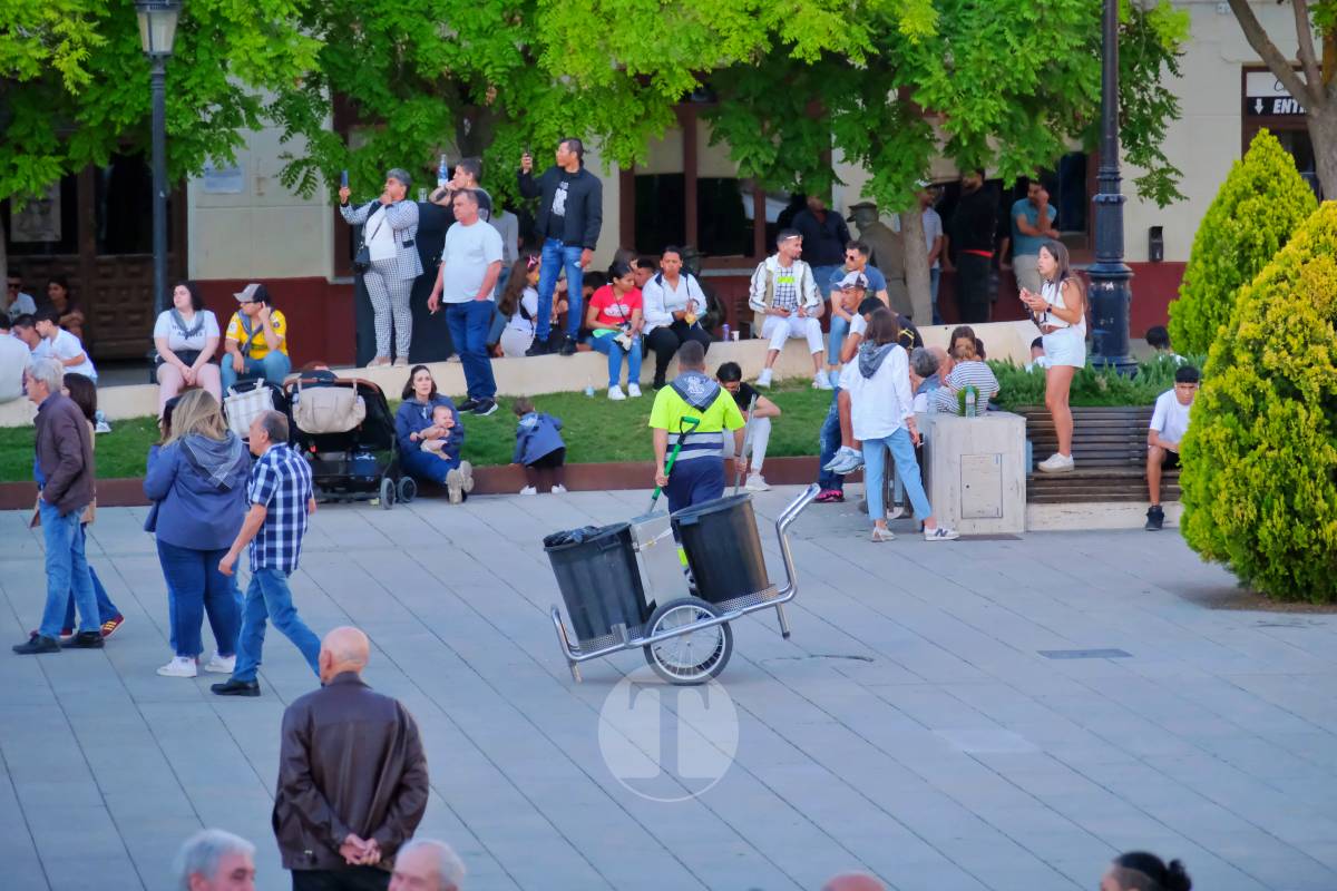 La Virgen de las Viñas emociona a Tomelloso en un regreso multitudinario tras la Romería