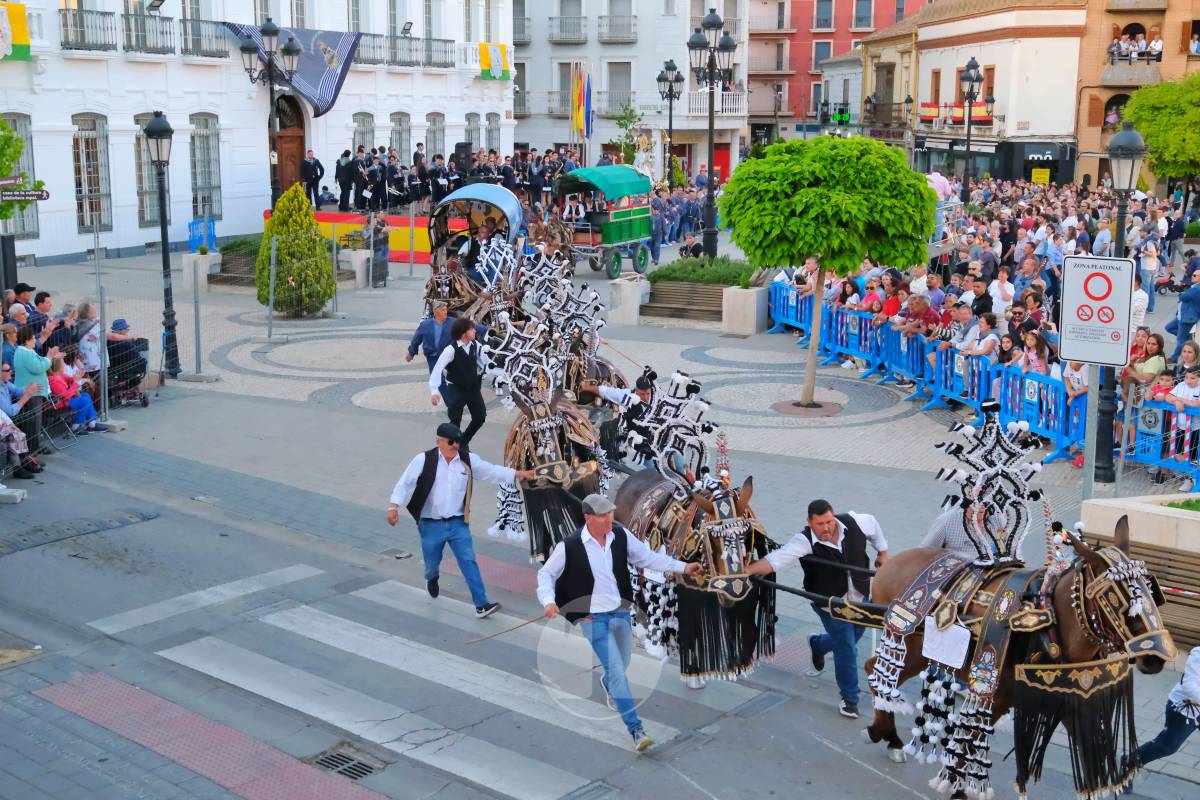 La Virgen de las Viñas emociona a Tomelloso en un regreso multitudinario tras la Romería