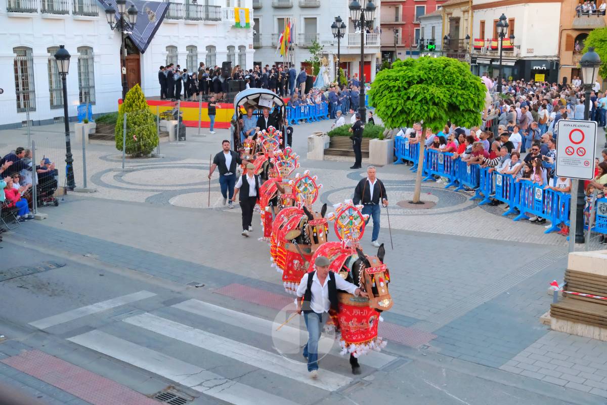 La Virgen de las Viñas emociona a Tomelloso en un regreso multitudinario tras la Romería