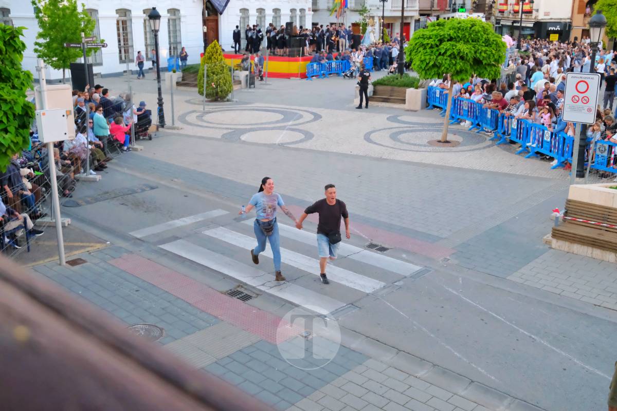 La Virgen de las Viñas emociona a Tomelloso en un regreso multitudinario tras la Romería