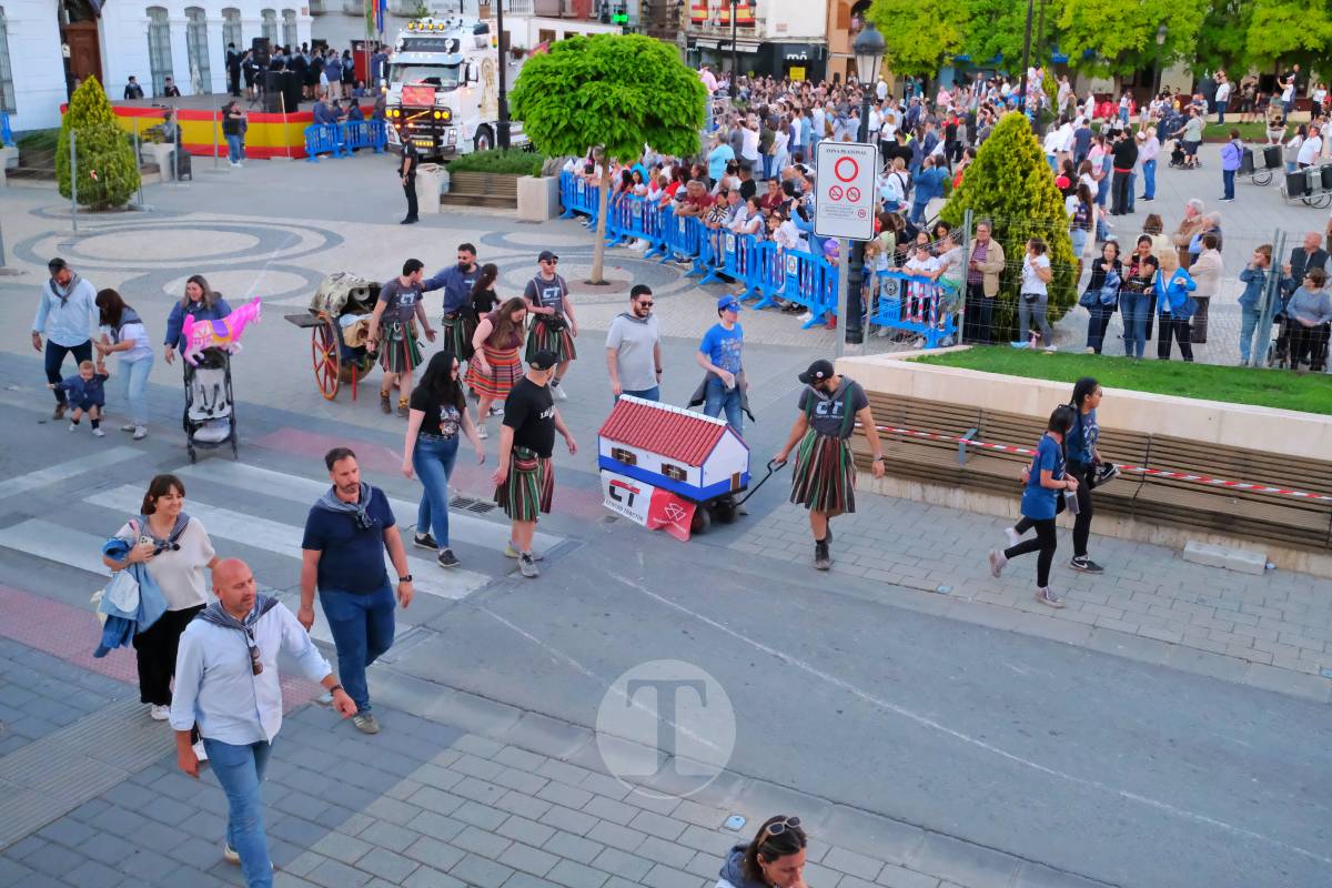 La Virgen de las Viñas emociona a Tomelloso en un regreso multitudinario tras la Romería