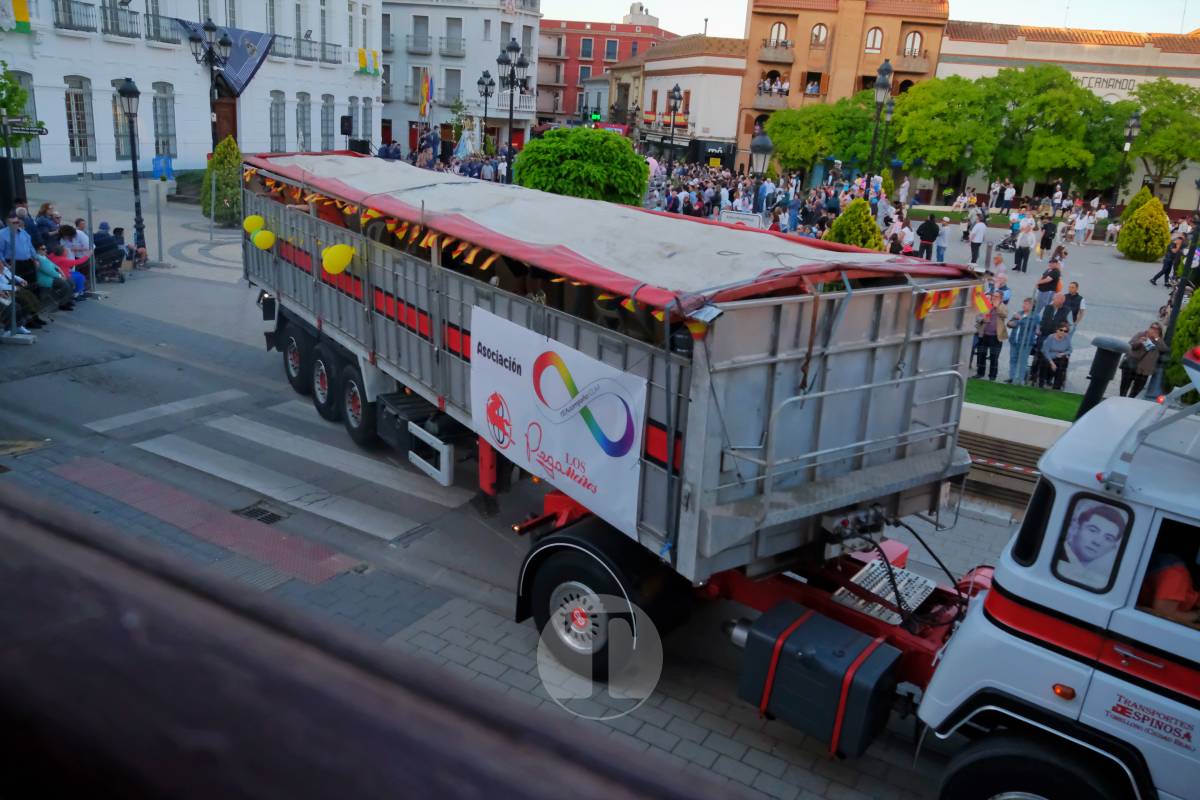 La Virgen de las Viñas emociona a Tomelloso en un regreso multitudinario tras la Romería