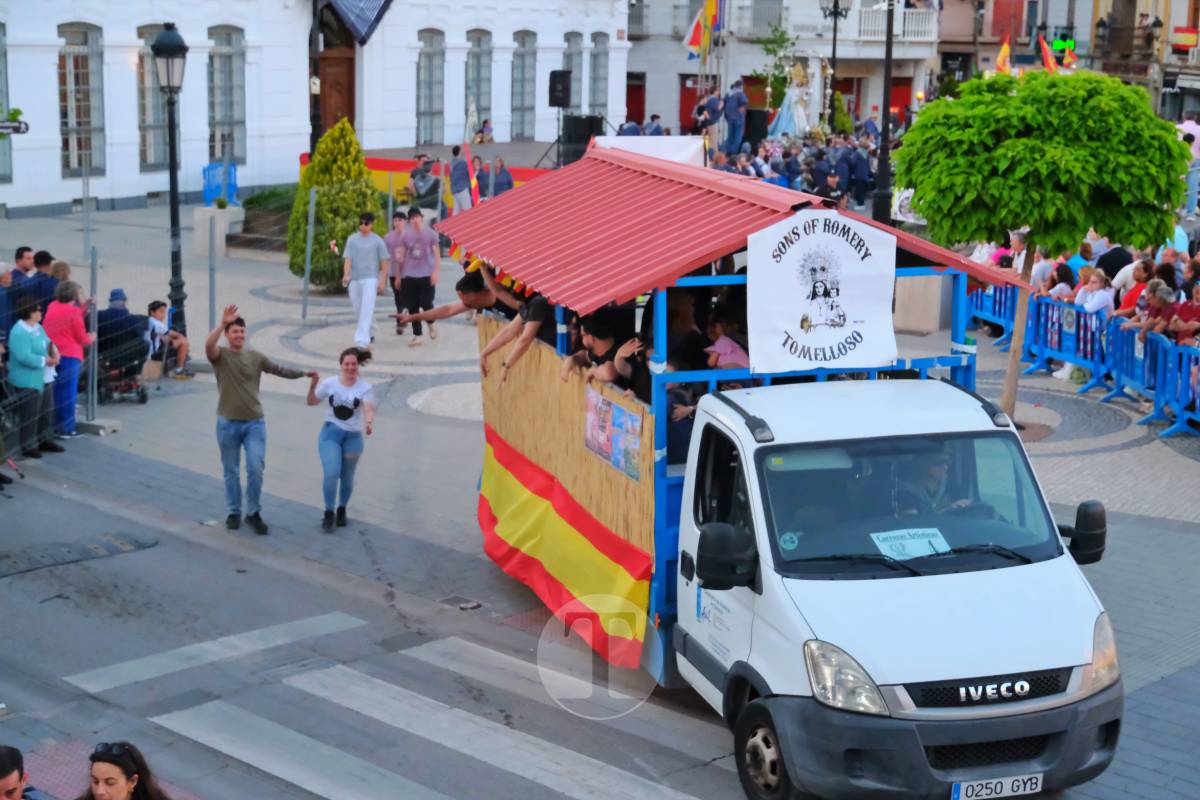 La Virgen de las Viñas emociona a Tomelloso en un regreso multitudinario tras la Romería