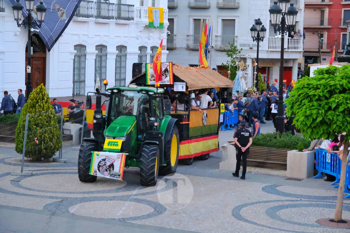 La Virgen de las Viñas emociona a Tomelloso en un regreso multitudinario tras la Romería