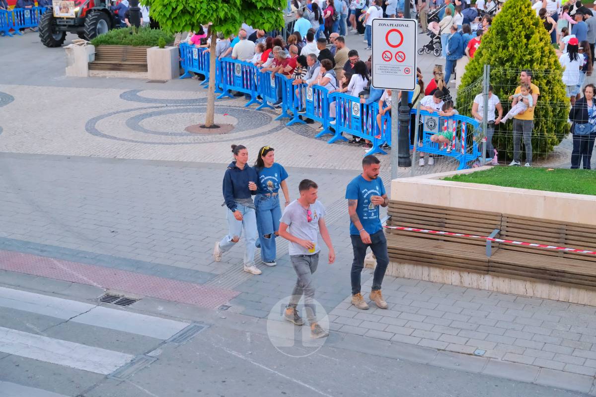 La Virgen de las Viñas emociona a Tomelloso en un regreso multitudinario tras la Romería