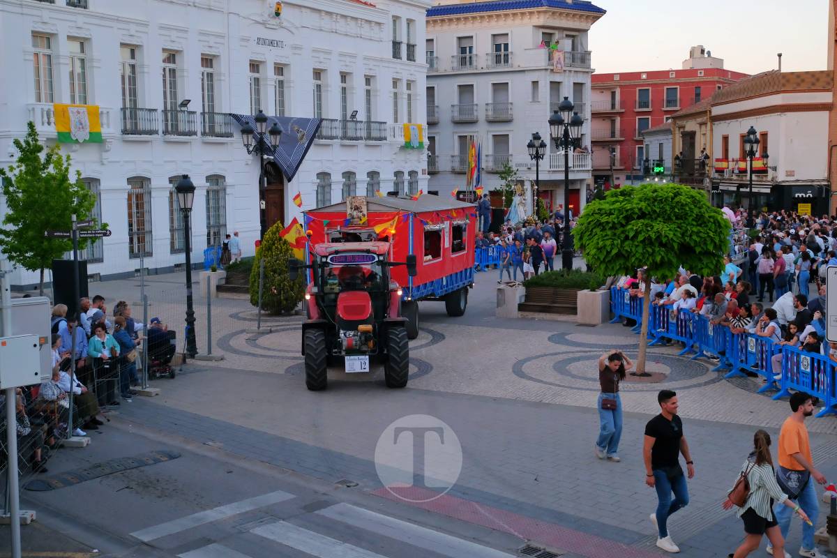 La Virgen de las Viñas emociona a Tomelloso en un regreso multitudinario tras la Romería