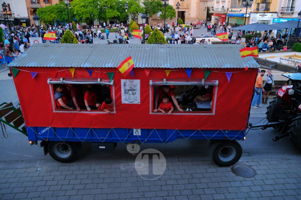 La Virgen de las Viñas emociona a Tomelloso en un regreso multitudinario tras la Romería