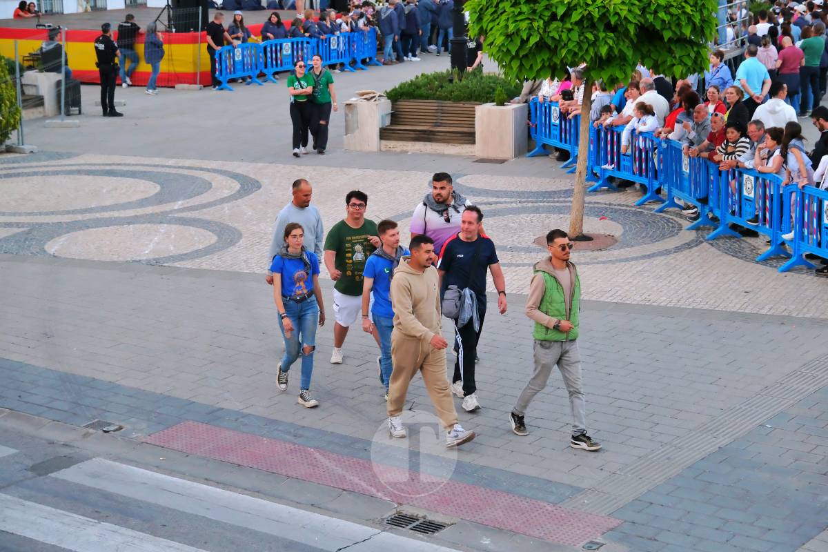 La Virgen de las Viñas emociona a Tomelloso en un regreso multitudinario tras la Romería