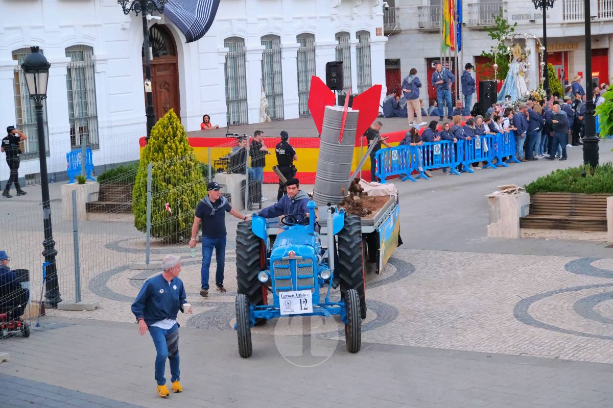 La Virgen de las Viñas emociona a Tomelloso en un regreso multitudinario tras la Romería