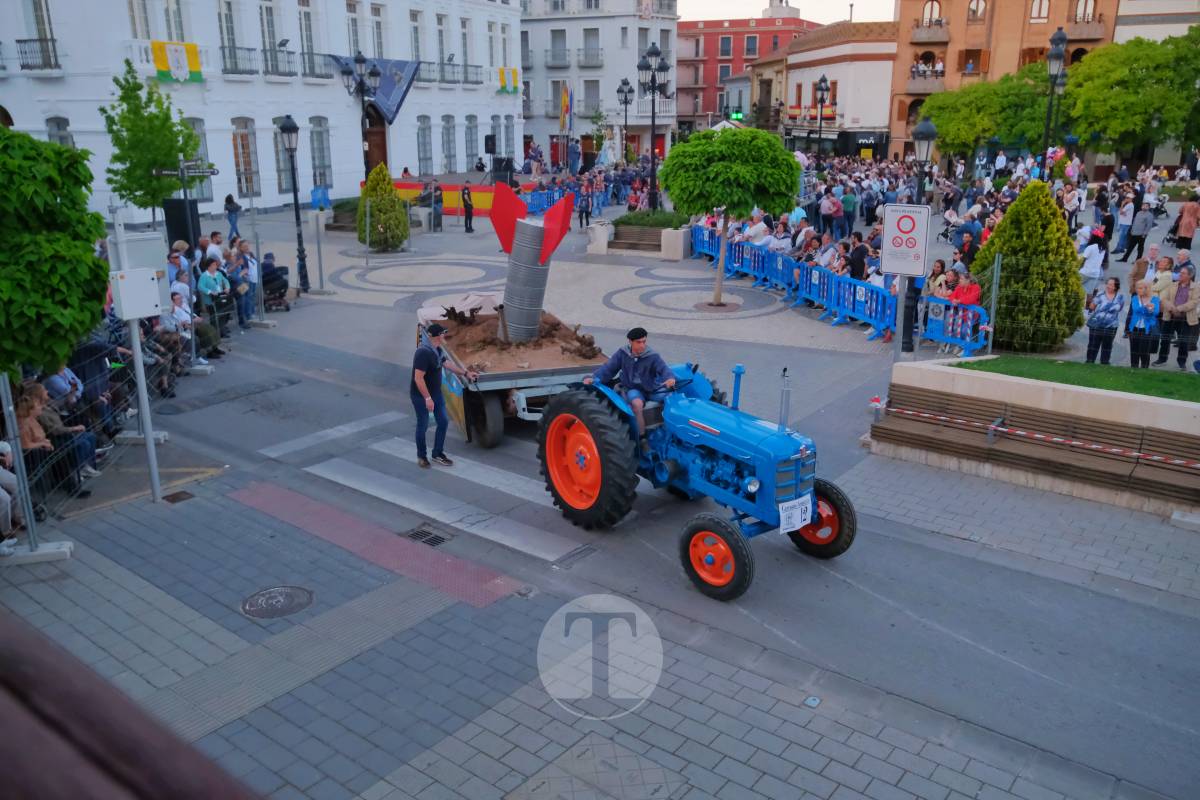 La Virgen de las Viñas emociona a Tomelloso en un regreso multitudinario tras la Romería