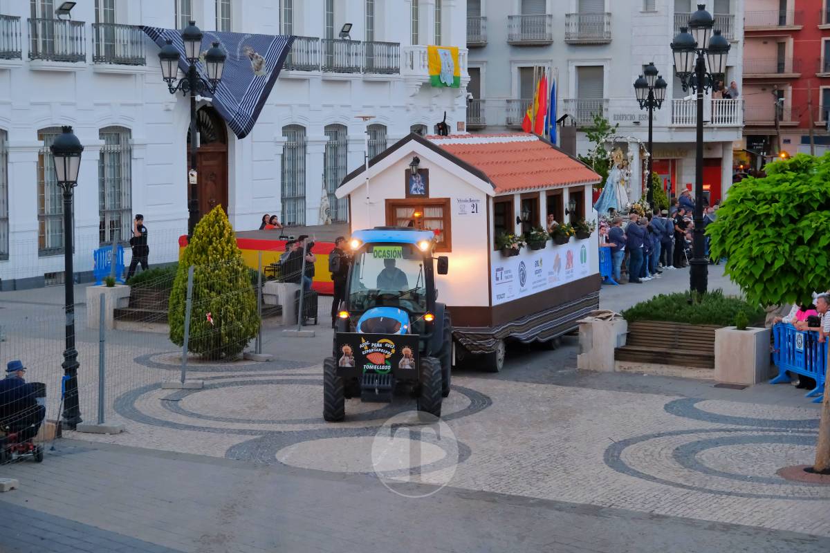 La Virgen de las Viñas emociona a Tomelloso en un regreso multitudinario tras la Romería