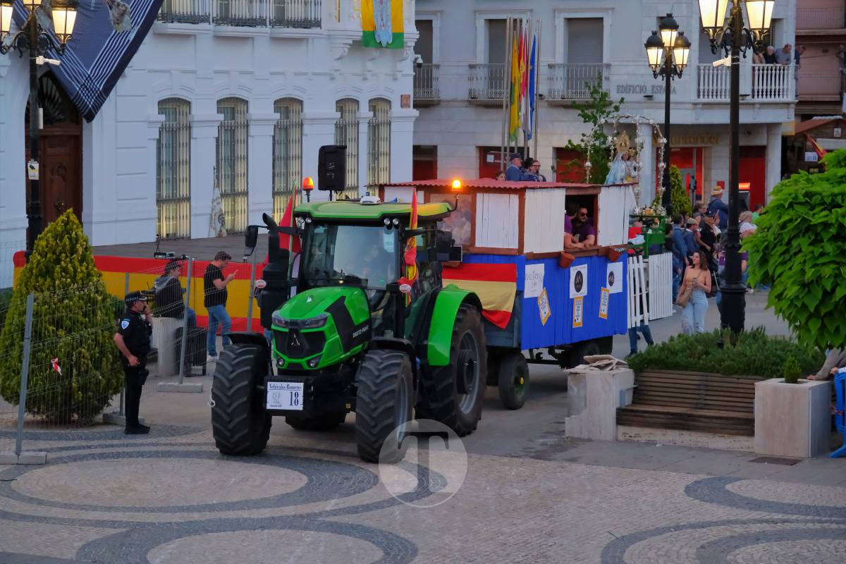 La Virgen de las Viñas emociona a Tomelloso en un regreso multitudinario tras la Romería