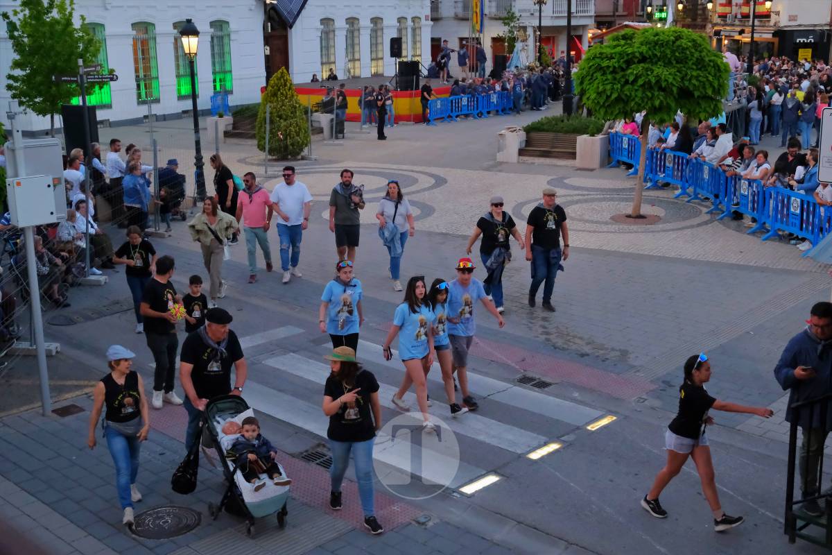 La Virgen de las Viñas emociona a Tomelloso en un regreso multitudinario tras la Romería