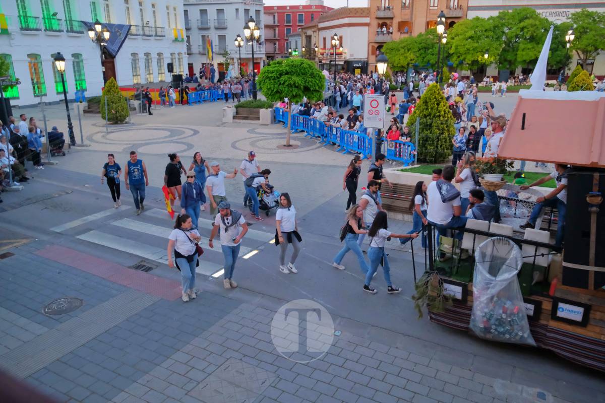 La Virgen de las Viñas emociona a Tomelloso en un regreso multitudinario tras la Romería