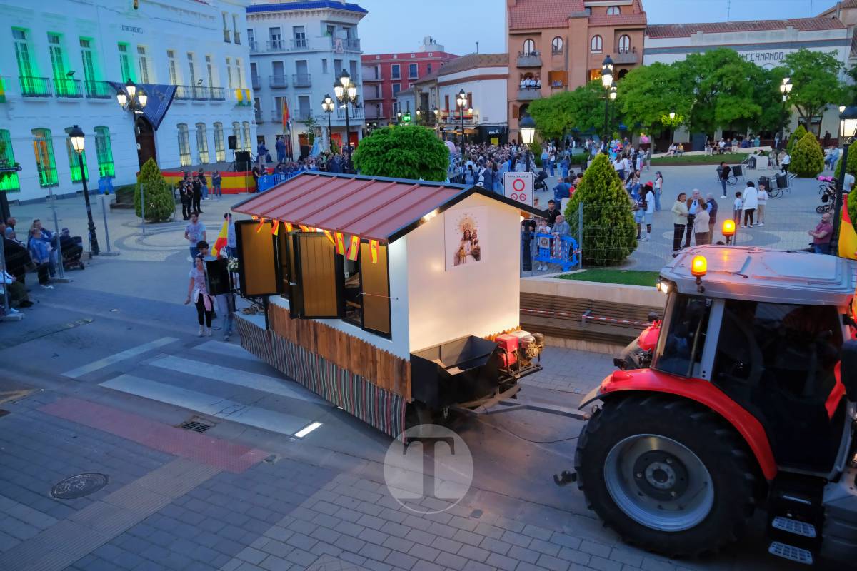 La Virgen de las Viñas emociona a Tomelloso en un regreso multitudinario tras la Romería