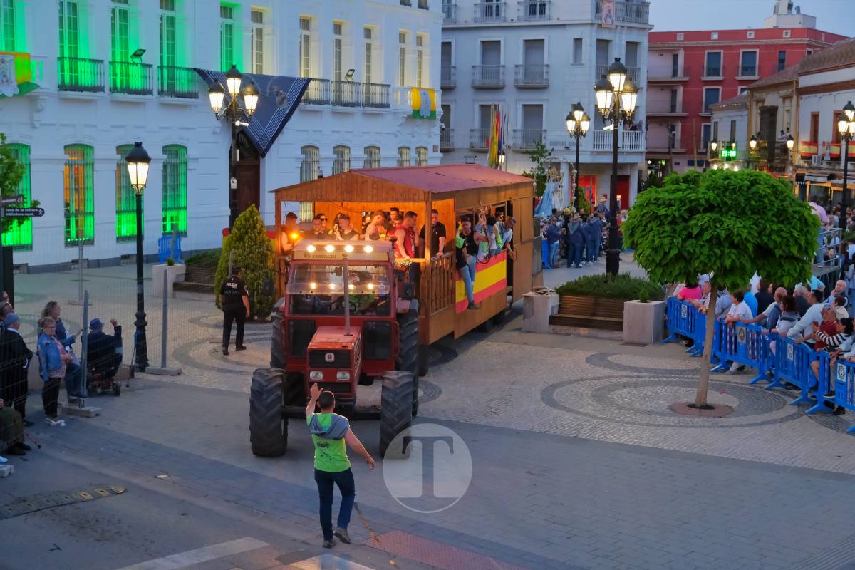 La Virgen de las Viñas emociona a Tomelloso en un regreso multitudinario tras la Romería