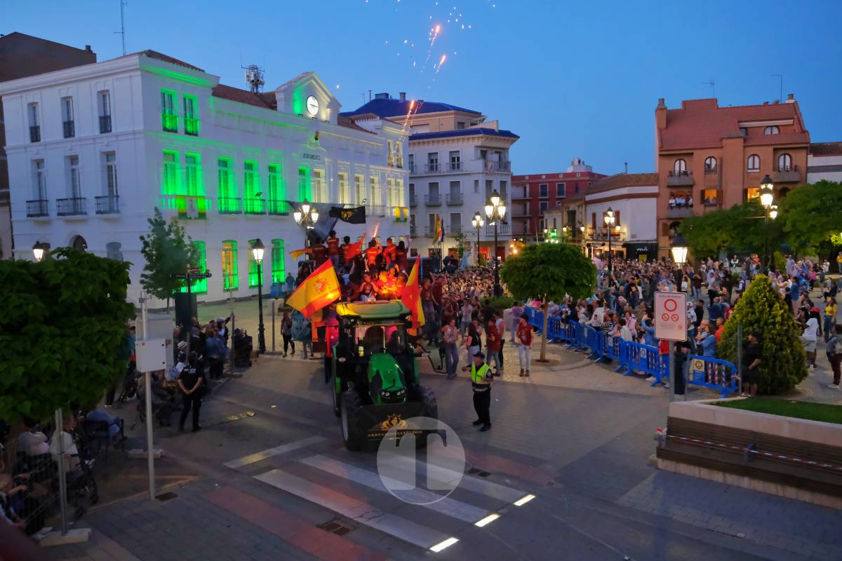 La Virgen de las Viñas emociona a Tomelloso en un regreso multitudinario tras la Romería