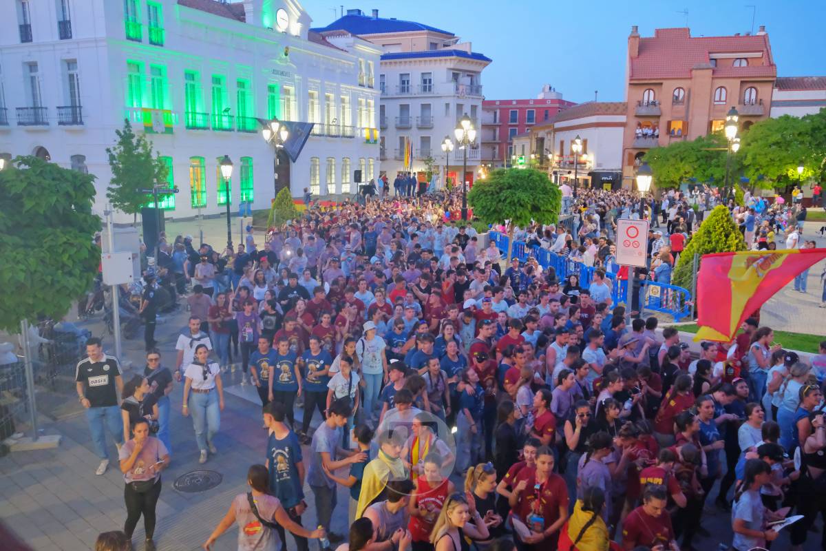 La Virgen de las Viñas emociona a Tomelloso en un regreso multitudinario tras la Romería