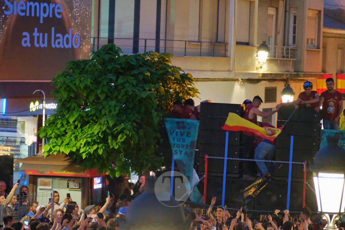 La Virgen de las Viñas emociona a Tomelloso en un regreso multitudinario tras la Romería