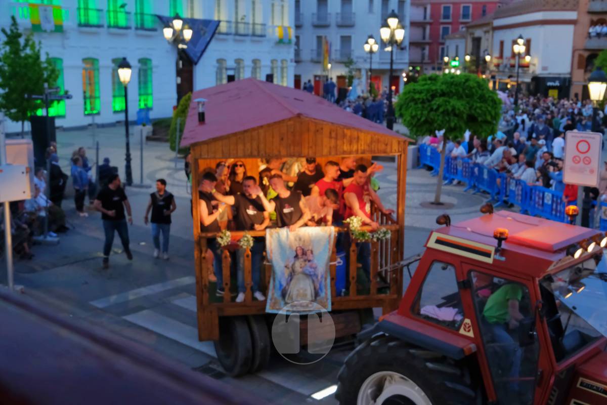 La Virgen de las Viñas emociona a Tomelloso en un regreso multitudinario tras la Romería