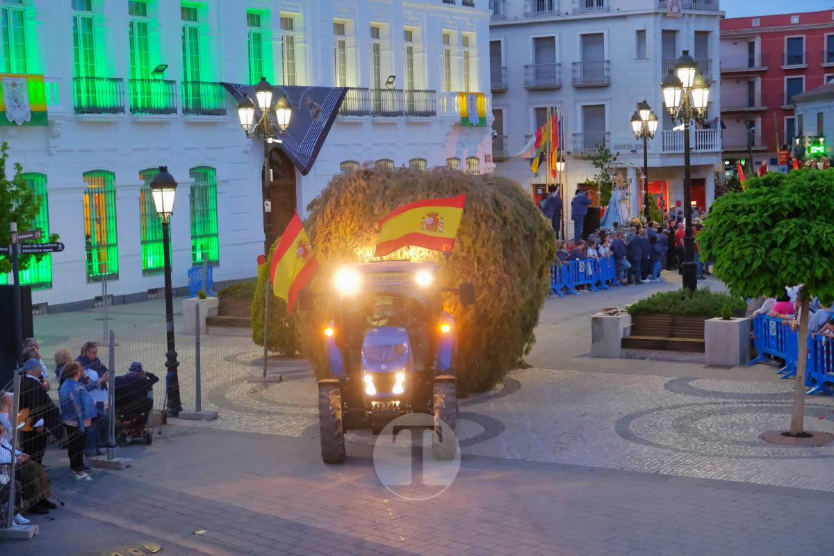 La Virgen de las Viñas emociona a Tomelloso en un regreso multitudinario tras la Romería