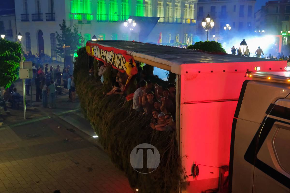 La Virgen de las Viñas emociona a Tomelloso en un regreso multitudinario tras la Romería