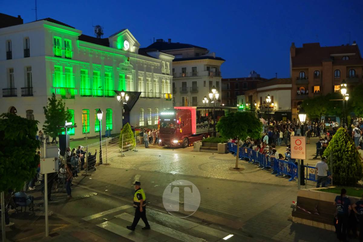 La Virgen de las Viñas emociona a Tomelloso en un regreso multitudinario tras la Romería