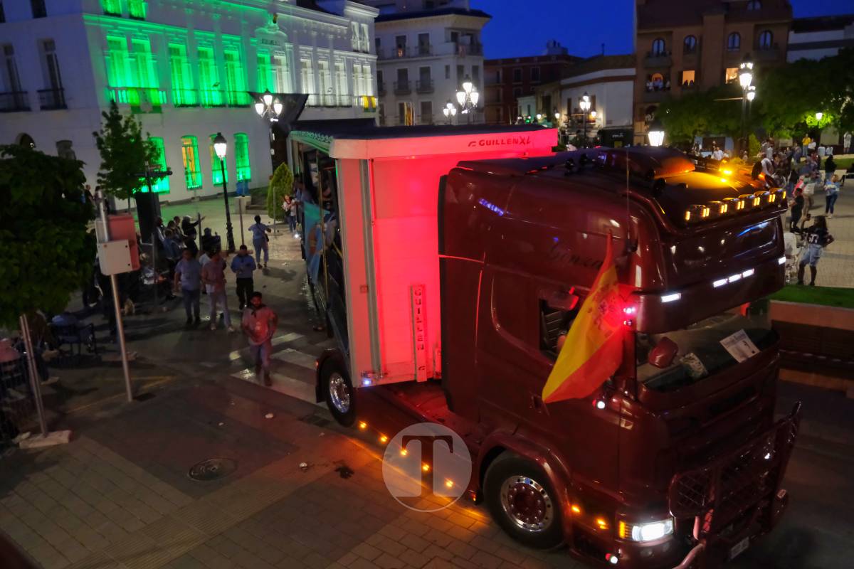 La Virgen de las Viñas emociona a Tomelloso en un regreso multitudinario tras la Romería