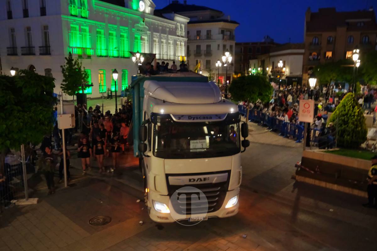 La Virgen de las Viñas emociona a Tomelloso en un regreso multitudinario tras la Romería