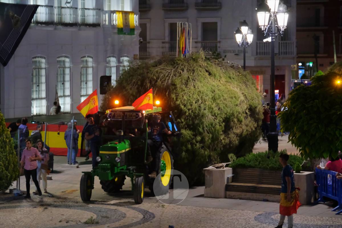 La Virgen de las Viñas emociona a Tomelloso en un regreso multitudinario tras la Romería