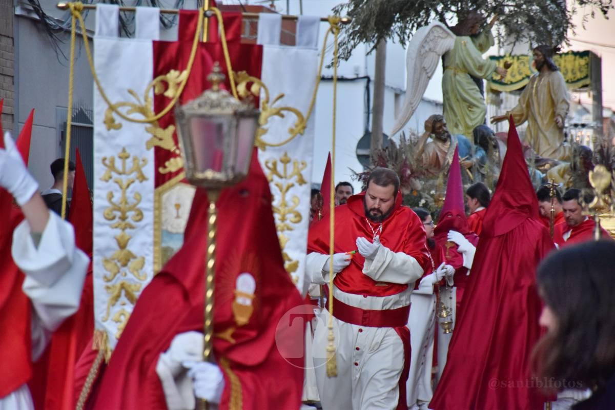 Tomelloso acompaña la procesión de la Oración y Juicio de Cristo en una noche de respeto