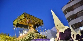 Tomelloso acompaña la procesión de la Oración y Juicio de Cristo en una noche de respeto Semana Santa de Tomelloso 2026