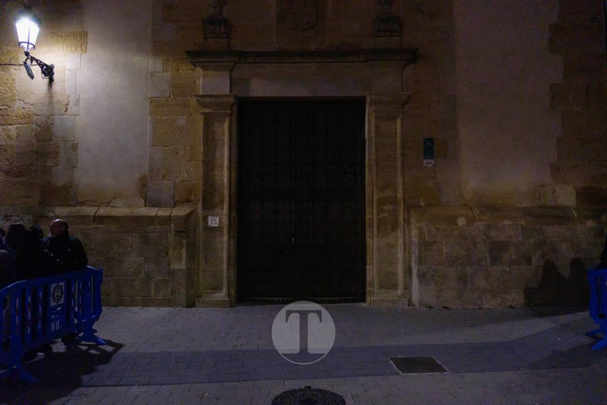 El eco de las cadenas rompe el silencio en la madrugada de Tomelloso