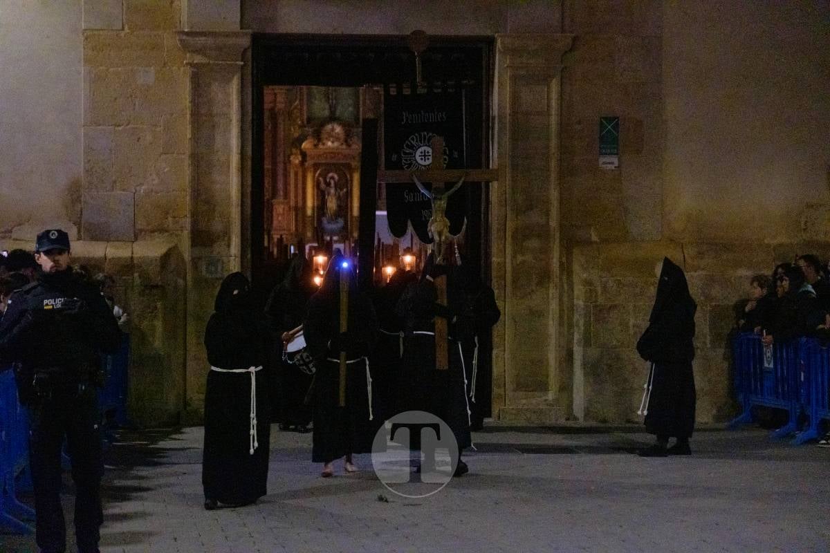 El eco de las cadenas rompe el silencio en la madrugada de Tomelloso