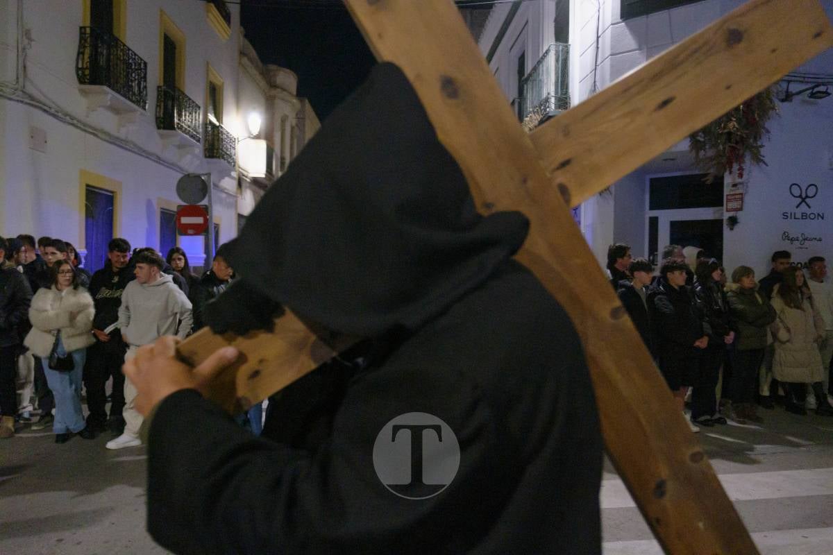 El eco de las cadenas rompe el silencio en la madrugada de Tomelloso